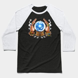 Fortune Teller Crystal Ball Baseball T-Shirt